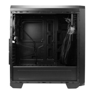 Antec NX100 ATX Gaming Case with Window, No PSU, 12cm Rear Fan, Black/Grey Highlights - Image 3