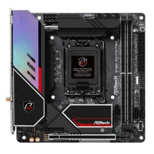 Asrock Z790 PG-ITX/TB4, Intel Z790, 1700, Mini ITX, 2 DDR5, HDMI, DP, 2 Thunderbolt, Wi-Fi 6E, 2.5G LAN, PCIe5, 3x M.2 - Image 1