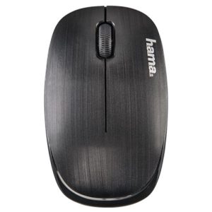 Hama MW-110 Wireless Optical Mouse, 3 Buttons, USB Nano Receiver, Black - Image 1