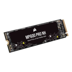 Corsair 2TB MP600 PRO NH M.2 NVMe SSD, M.2 2280, PCIe4, 3D TLC NAND, R/W 7000/5700 MB/s, 1.2M/1.0M IOPS - Image 1