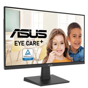 Asus 27" Frameless Eye Care Gaming Monitor (VA27EHF), IPS, 1920 x 1080, 1ms, 100Hz, Adaptive-Sync, VESA - Image 1