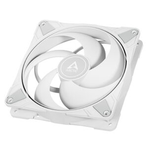 Arctic P14 Max High-Speed 14cm PWM Case Fan, Fluid Dynamic Bearing, 400-2800 RPM, 0dB Mode, White - Image 1