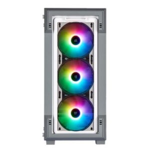 Corsair iCUE 220T RGB Airflow Gaming Case with Tempered Glass Window, ATX, 3 x SP120 RGB PRO Fans, White - Image 7