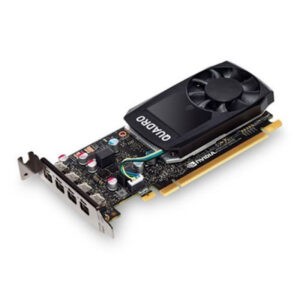 PNY Quadro P620 Professional Graphics Card, 2GB DDR5, 4 miniDP 1.4 (4 x DVI adapters), Low Profile (Bracket Included) - Image 2