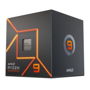 AMD Ryzen 9 7900 CPU w/ Wraith Prism RGB Cooler, AM5, 3.7GHz (5.4 Turbo), 12-Core, 65W, 76MB Cache, 5nm, 7th Gen, Radeon Graphics - Image 1