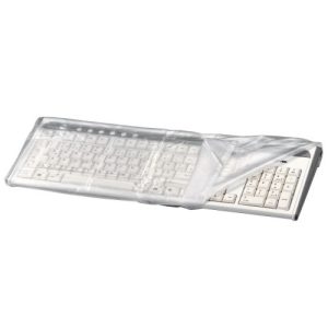 Hama Keyboard Protective Dust Cover, Transparent - Image 1