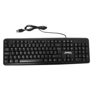 Jedel K11 Wired Keyboard, USB, Low Profile, Spill Resistant, Quiet Keys - Image 1