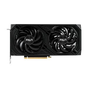 Palit RTX4060 Ti DUAL OC, PCIe4, 8GB DDR6, HDMI, 3 DP, 2685MHz Clock, RGB Lighting, Overclocked - Image 1