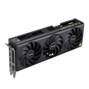 Asus ProArt RTX4070 Ti SUPER OC, 16GB DDR6X, HDMI, 3 DP, 2670MHz Clock, Overclocked, Compact 2.5 Slot - Image 1