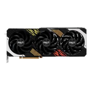 Palit RTX4070 Ti GamingPro, PCIe4, 12GB DDR6X, HDMI, 3 DP, 2610MHz Clock, RGB Lighting - Image 1