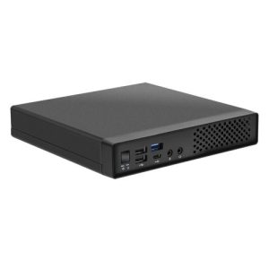 Asrock Jupiter H610 Mini Desktop Barebone PC, LGA1700 (H610), DDR4 SO-DIMM, 2.5", M.2, HDMI, 2x DP, USB-C, COM Port, VESA - No CPU, RAM, Storage or O/S - Image 1