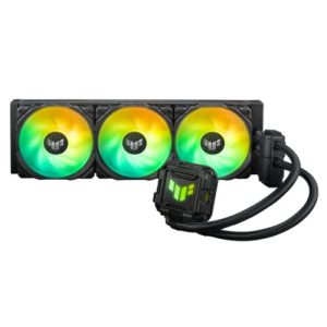 Asus TUF Gaming LC II 360 ARGB Liquid CPU Cooler, 360mm Radiator, ARGB Pump Head, 3x ARGB PWM Fans - Image 1